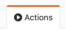 actions tab