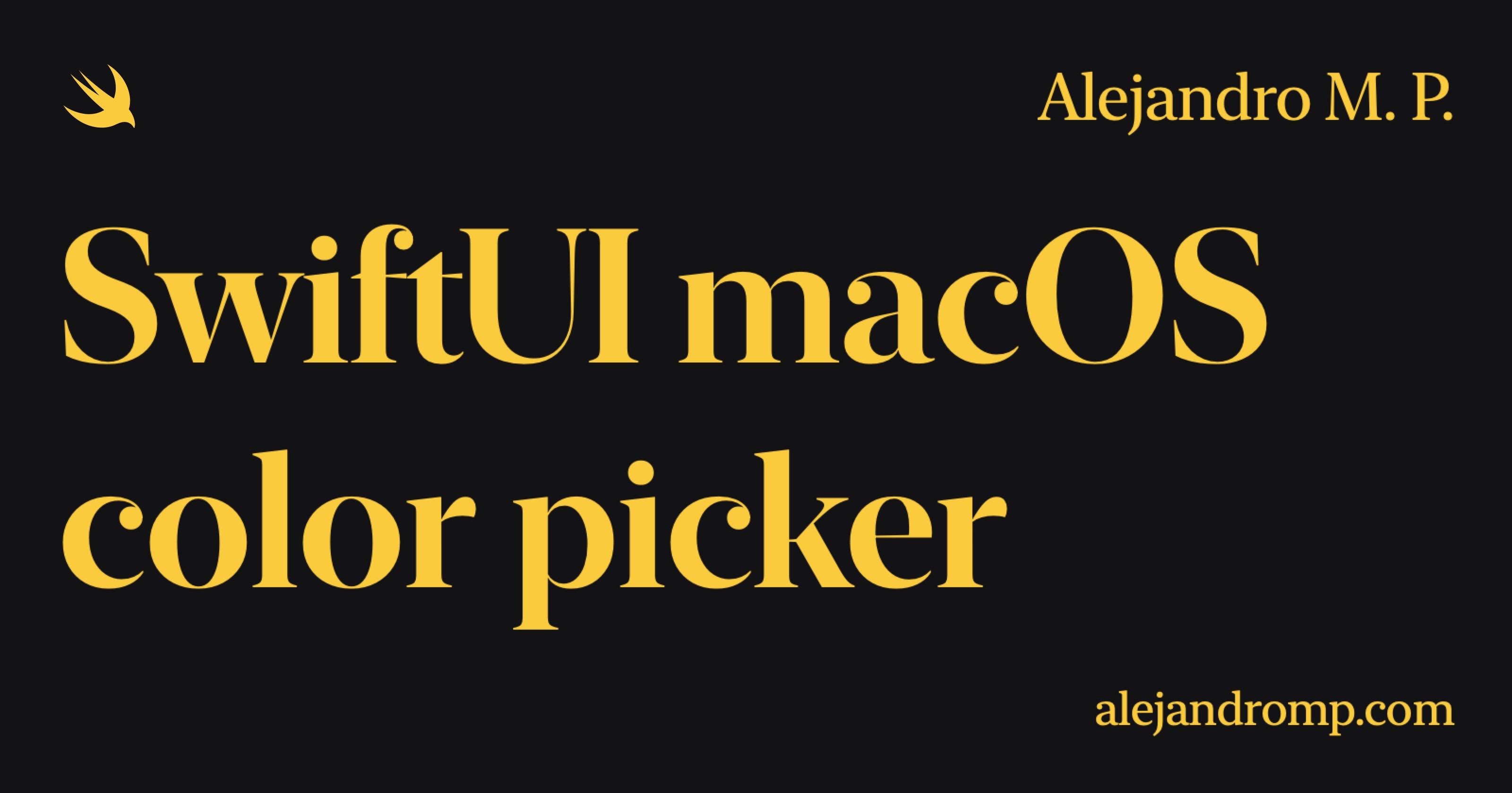 Swiftui Macos Color Picker Alejandro M P Swiftui Macos Color Picker Alejandro M P